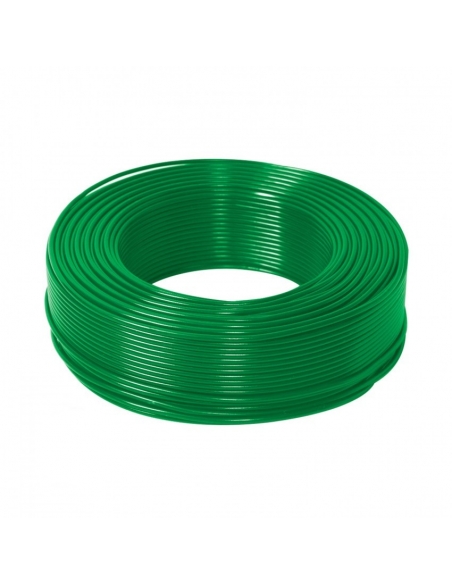 Flexible unipolar cable 0.5mm2 green color Adajusa
