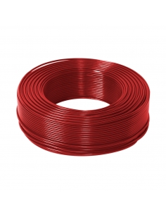 Cable flexible unipolar 0.5mm2 color rojo Adajusa