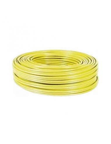 Flexible unipolar cable 0.5mm2 yellow color Adajusa