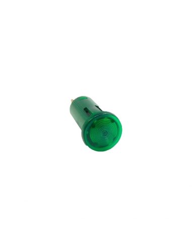 Luz de señalización color verde 230 Vac 12mm