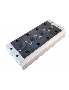 Multiple base for 1/2 5-way valves Mindman 460 series- ADAJUSA 2