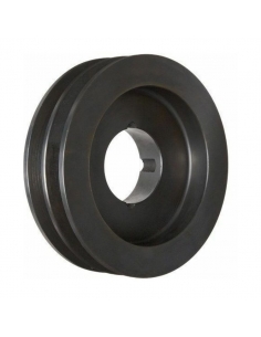 Polea correa trapecial SPZ 63x2 ranura taper T1108 - ADAJUSA
