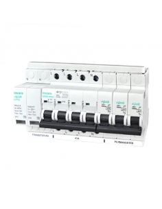 Protector sobretensiónes transitorias y permanentes  + IGA 4x32A 10kA Vigivolt toscano Adajusa