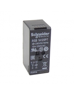 Relé de interfaz 1 contacto ,12A 230Vac SCHNEIDER | Adajusa 2