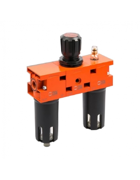 Filtro + Regulador + Lubricador New Deal - Metal Work - ADAJUSA