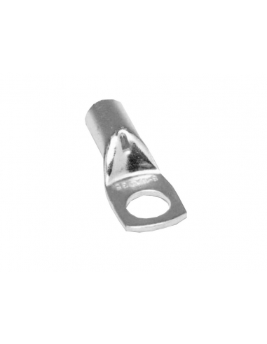 Terminal tubular de cobre 16 mm2  taladro 6 mm