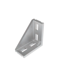 Escuadra aluminio para perfil 40x80