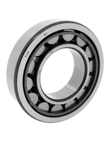 Cylindrical roller bearings single row with cage NJ-206-TVP2 30x62x16mm FAG - ADAJUSA