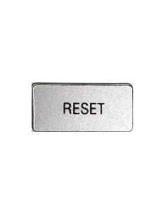 Etiqueta "RESET" 2