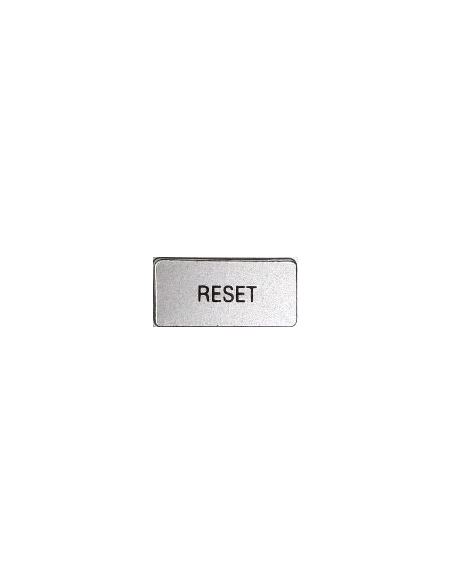 Etiqueta "RESET"