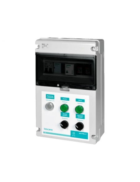 Cuadro de control para llenado y desborde ECO- FILL-2 TOSCANO  /  ADAJUSA