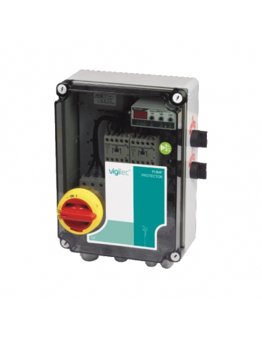 Control and protection panel for 2 single-phase/three-phase pumps V2ZPS TOSACNO | ADAJUSA