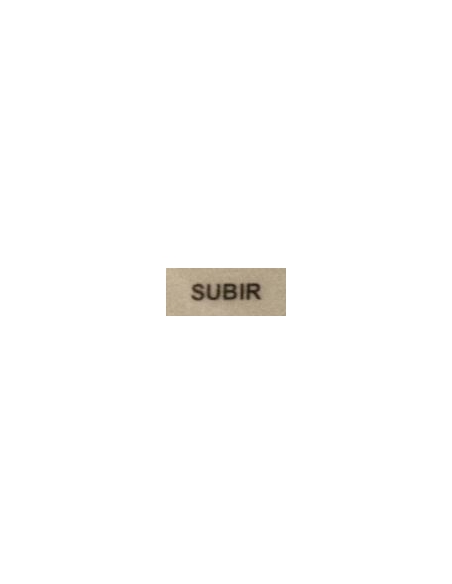 Etiqueta "SUBIR"