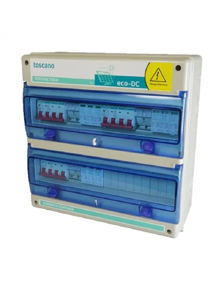 Protection panel for photovoltaic installations 2x2strings/2MPPT ECO-DC-2x2INV-s TOSACNO | ADAJUSA