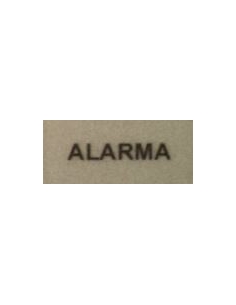 Etiqueta "ALARMA"