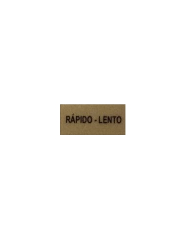 Label "RAPIDO-SLOW"