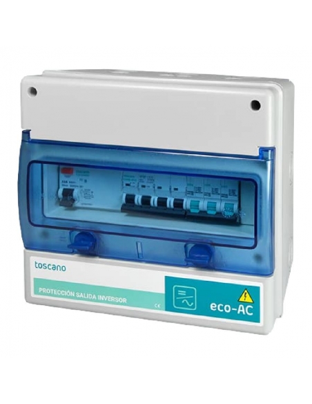 Cuadro de protección parte AC instalaciones fotovoltaicas ECO-AC TOSCANO | ADAJUSA