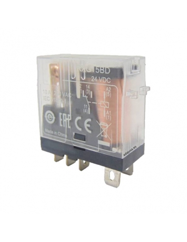 Interface relay 1 contact, 10A 24Vdc SCHNEIDER | Adajusa