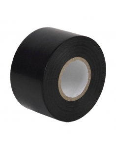 Cinta aislante negra de 50mmx0,13mm carrete de 20m | ADAJUSA