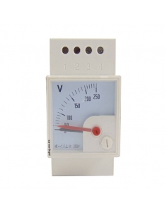 Voltmeter 250V DIN rail | ADAJUSA 2