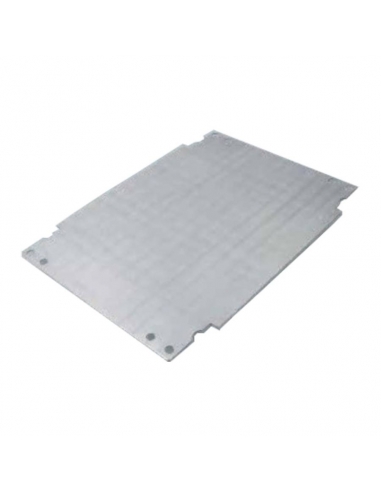 Metal mounting plate for 500x400 fiber cabinet - Gaestopas