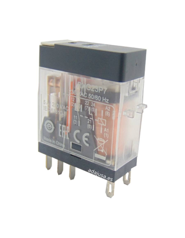 Interface relay 2 contacts ,5A 230Vac SCHNEIDER | ADAJUSA