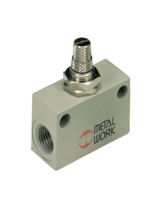 1/8 unidirectional flow regulator in line