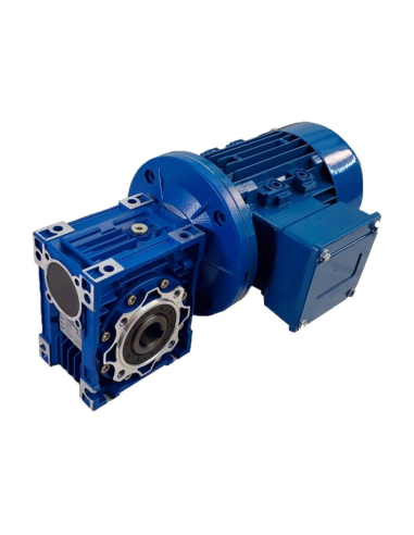 Three-phase gear motor 0.25kW 0.33hp 230/400Vac 1500 rpm ratio 100 T-63 (14 rpm)