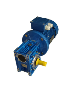 Gear motor single-phase 0.37kW 0.5HP 230Vac 1500 rpm ratio 15 T40 (94rpm) 2