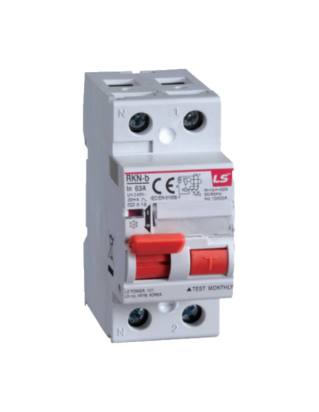 Differential 2 poles 40A 300mA 10kA Class A - LS | Adajusa