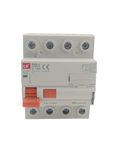 Differential 4 poles 25A 30mA 10kA - LS 2