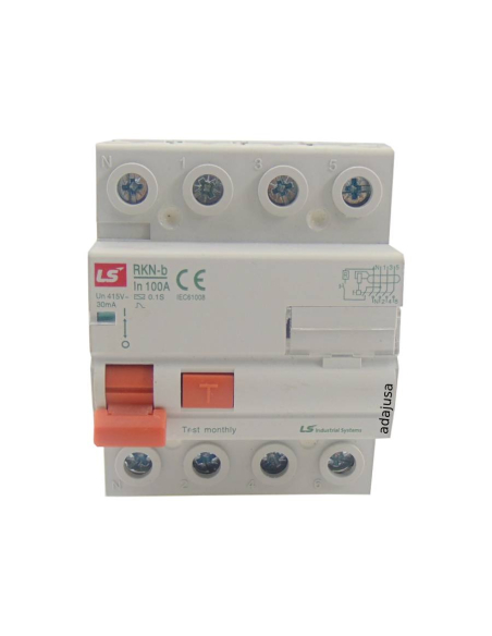 Diferencial 4 polos 100A 30mA -  LS