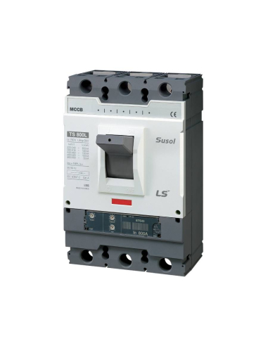 Interruptor automático caja moldeada tetrapolar 4x80A regulación electrónica Adajusa