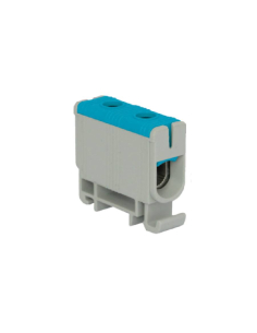 Borne derivación 1 polo 2x2.5-50mm2 azul | ADAJUSA