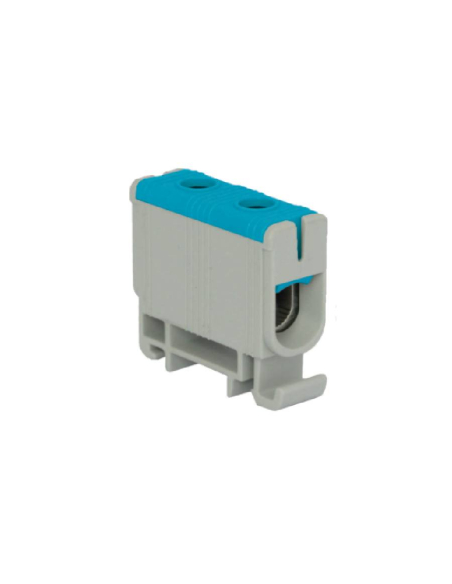 Borne derivación 1 polo 2x2.5-50mm2 azul | ADAJUSA
