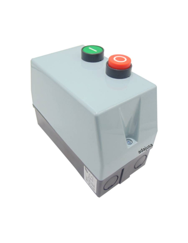 Stop switch box contactor + thermal relay 0.63-1A | Adajusa