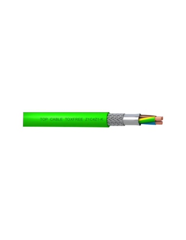 Manguera  apantallada 4x6mm (4G6) libre de halógenos | Adajusa