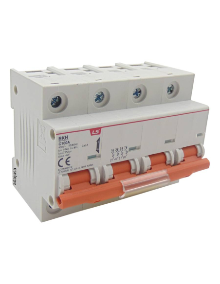 Magnetotérmico 4 polos 80A 10kA (4x80A) - LS
