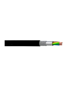 Shielded hose 3x1,5mm (3G1,5) PVC black | Adajusa 2