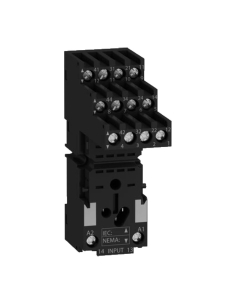 Base para relé 4 contactos SERIE RXM - SCHNEIDER