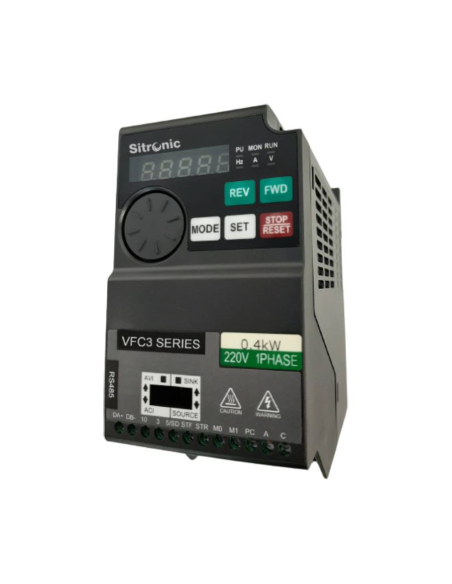 Frequency converter single-phase 0,4kW VFC3 | Adajusa