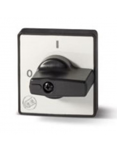 Front control plate 0-1 48x48mm - Giovenzana