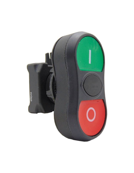 Cabeza pulsador doble verde rojo - EMS | Adajusa