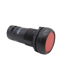 Red monoblock pushbutton - EMS - Adajusa