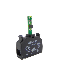 Bloque portalámparas con LED integrado 240Vac - EMS | Adajusa