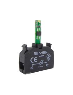 Lampholder block with integrated Led 24Vac/dc - EMS | Adajusa