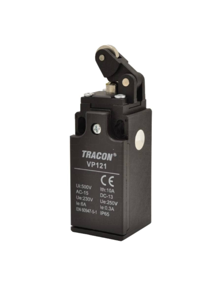Push-button limit switch with cam steel VP121 | Adajusa