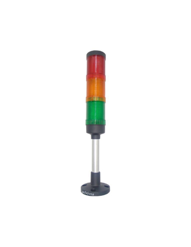 LED signal tower red/amber/green 80dB 24V | ADAJUSA