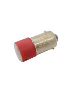 Bombilla led color rojo Ba9s 400 Vac | ADAJUSA