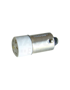 Bombilla led color blanco Ba9s 400 Vac | ADAJUSA